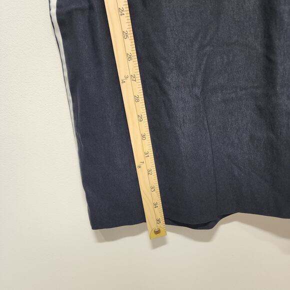 Jack & Jo Collared Dress Size M Blue Stretchy Short Sleeve Tennis Gorp Preppy - Picture 8 of 10